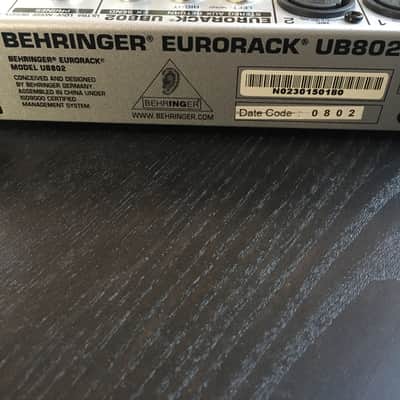 8 in 2 Mixer Behringer Eurorack UB802 image 5
