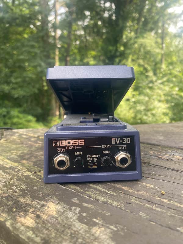 Boss EV-30 Dual Expression Pedal 2016 - Present - Black image 1