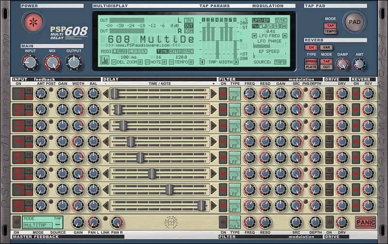 PSP Audioware 608 Multi-Delay image 1