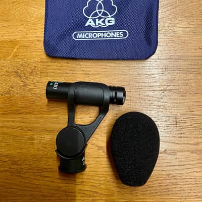 AKG C430 Small Diaphragm Cardioid Miniature Condenser Microphone 2010s - Black image 1