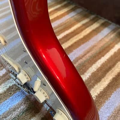 Fender Eric Johnson Stratocaster with Maple Fretboard - Candy Apple Red image 10