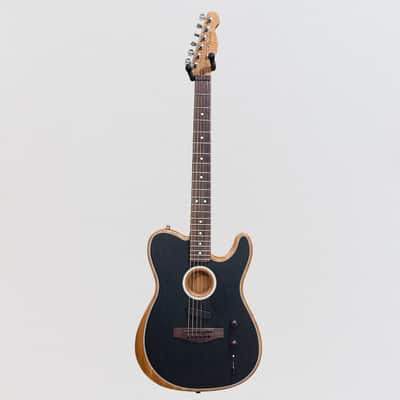 Fender Acoustasonic Player Telecaster Acoustic-Electric Guitar - Brushed Black image 8