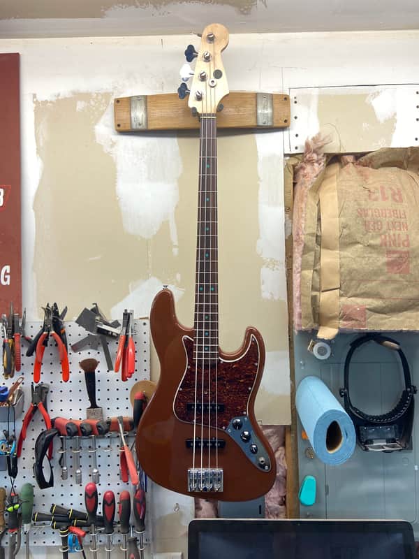 J.M. Stewart Guitars Jazz bass 2023 - Brown sugar image 1