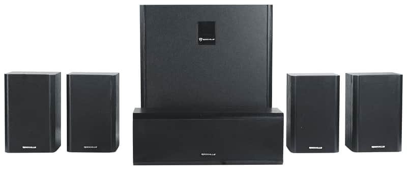 Rockville HTS820 1500w 5.1 Channel Home Theater System Bluetooth/USB+Subwoofer image 1