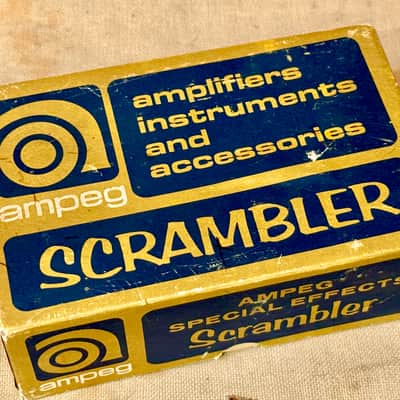 Ampeg Scrambler SC-1 w/Box & Paperwork 1969 image 9
