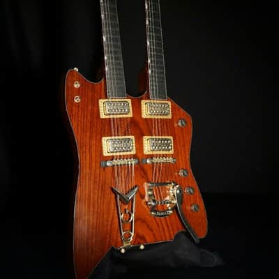 Gretsch Namm Show Double Neck Billy Bo Palomino Guitar G6199G-612 Custom image 6