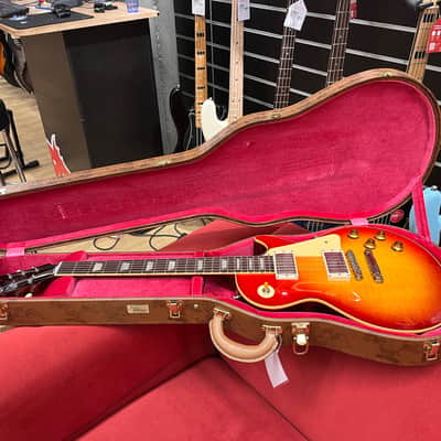 Gibson Custom Shop 1958 Les Paul Standard Reissue VOS Washed Cherry Sunburst image 1