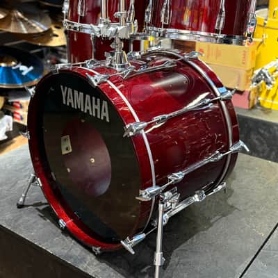 Yamaha RECORDING Custom  22,12,13,16 - 1990- - Walnut Red very clean image 2