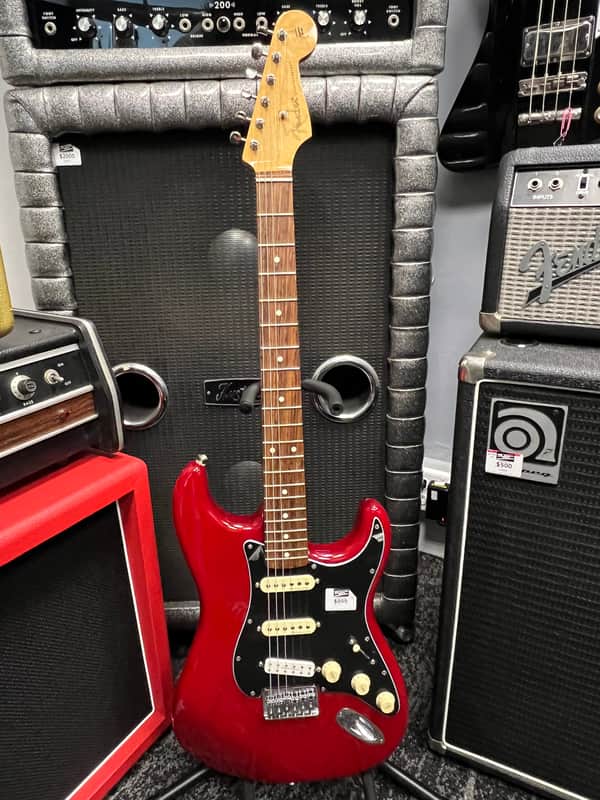 Fender Stratocaster 75th anniversary 2021/22 - crimson transparent red image 1