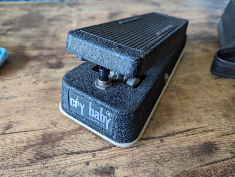 Vintage Jen Crybaby Super Wah pedal White Fasel inductor image 1