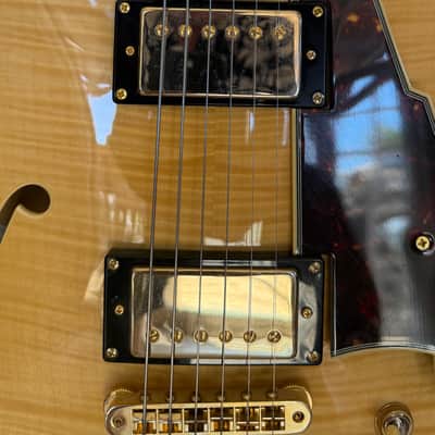 D'Angelico Excel EX-SS Semi-Hollow with Stairstep Tailpiece 2010s - Natural image 5