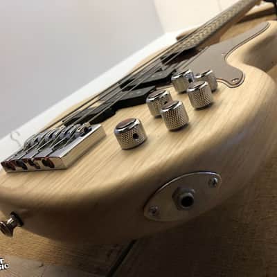 Alien Audio Constellation 434 DP 4-String 21-Fret Bass Guitar Natural 2017 w/ Gig Bag USA image 8