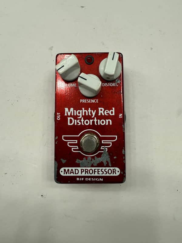 Mad Professor Mighty Red Distortion Overdrive Guitar Effect Pedal image 1