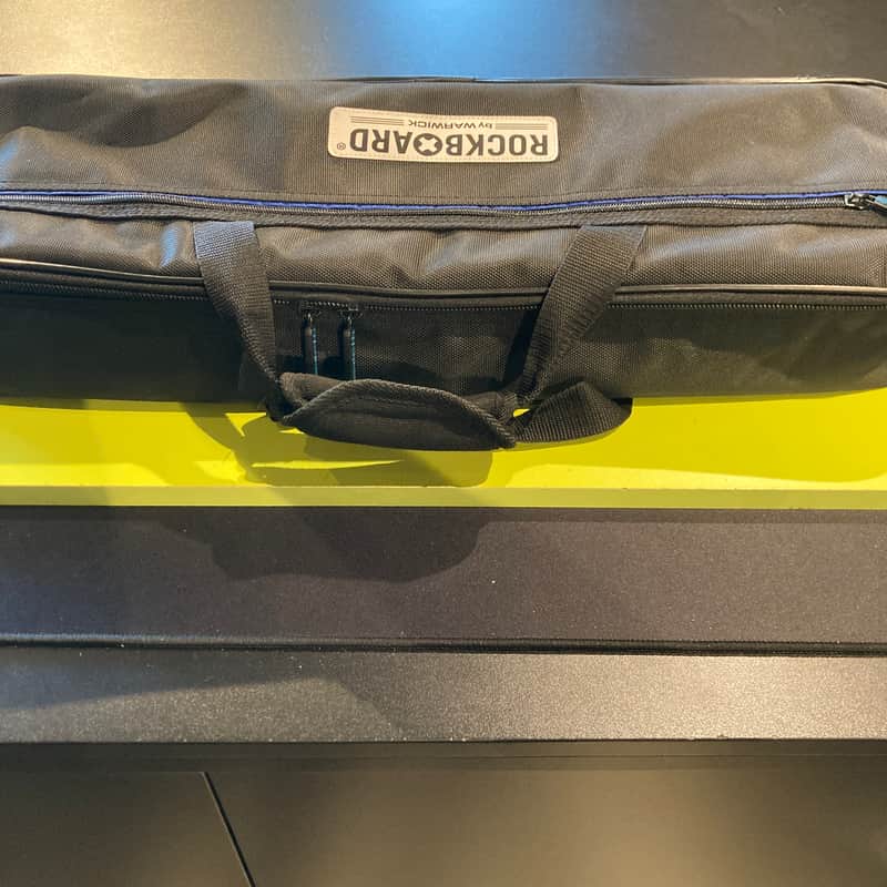 Rockboard DUO-2.2-B Pedalboard with Gig Bag 2018 - 2022 - Black image 1