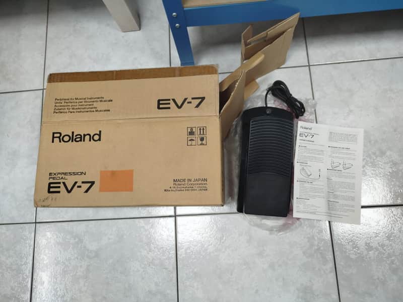 Roland EV-7 Expression Pedal 1999 - 2014 - Black image 1