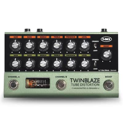 T-Rex Twin Blaze 2-Channel Tube Distortion Overdrive - Boost *AUTHORIZED DEALER image 1