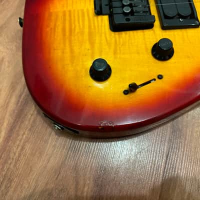 Epiphone Gibson S-510 / SKB-1000 435i 635i Electric Guitar Superstrat U2 Strat ULTRA RARE, only 400 units made on Samick factory Sunburst image 12