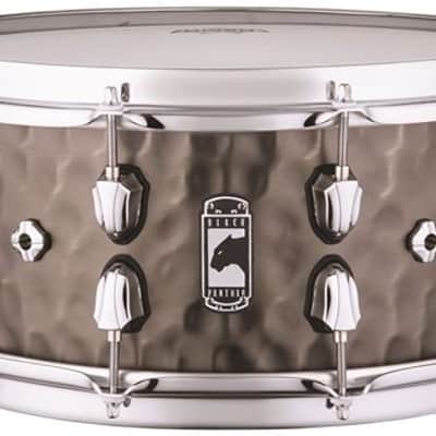 Mapex Black Panther Persuader 14x6 1/2" Black Nickel Hammed Brass Snare image 1