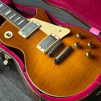 2026 Gibson Les Paul Standard 1959 Murphy Lab Heavy Aging Golden Poppy Burst image 23