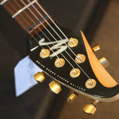 2001 Brian Moore C90-P Custom HSH Electric Guitar Piezo Quilt Natural + OHSC image 12