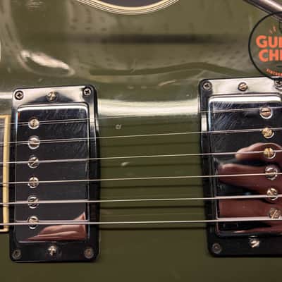 2022 Gibson Custom Shop Les Paul Custom Axcess Floyd Rose Olive Drab w/ OHSC + COA image 18