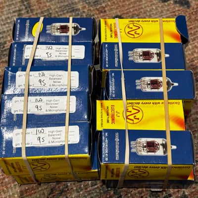 JJ Electronic ECC83S / 12AX7 Preamp Tube 2010s - Clear Glass image 2
