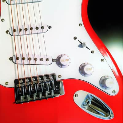 🎸+Amp! Unmarked S Series Electric Guitar +Whammy / Tremolo +Rosewood FB +Soft Case/Gg Bag +Strap +Cable +Pick!🎸 image 5
