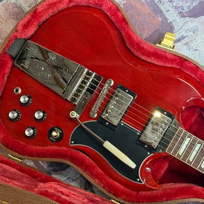 Gibson SG Standard '61 Maestro Vibrola Vintage Cherry New Unplayed Auth Dlr 7lbs2oz #010 image 6