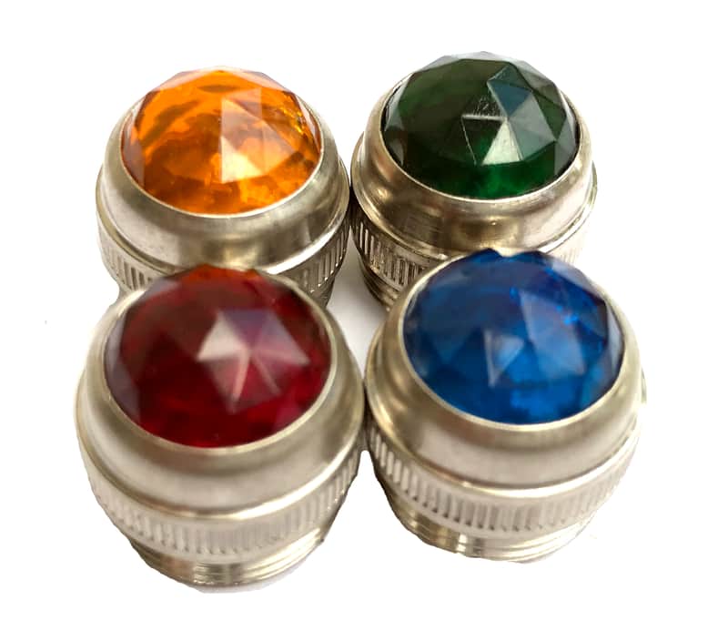 West Coast Pedal Board -  Fender Amp Style Indicator Light Lens - DIY Pedalboard image 1
