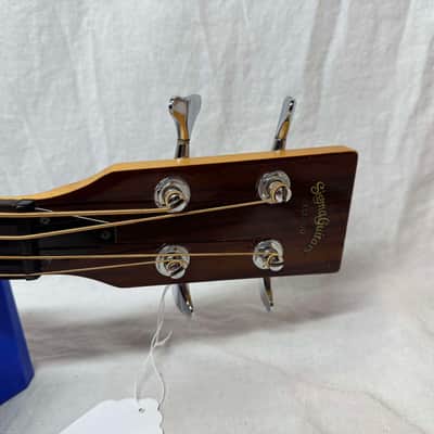 Sigma Guitars STB-ME Acoustic-Electric Bass with Case - MIK Made In Korea 1992 - Natural image 7
