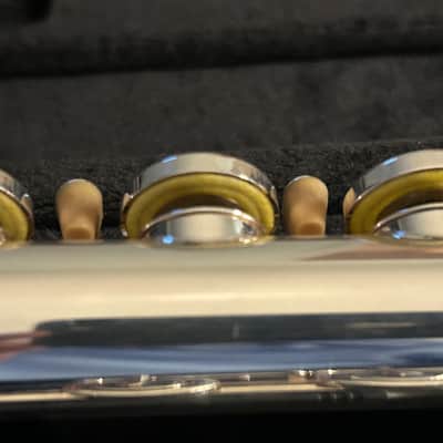 Yamaha YFL-282 Standard Open Hole Flute 2010s - Silver-Plated image 6