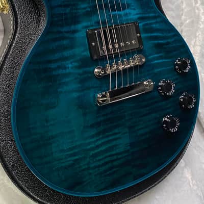NEW! Gibson Les Paul Custom Peacock Widow - Monster Flame Top! Limited Edition - Weighs in at 8.4 lbs - Authorized Dealer - G07563 image 8
