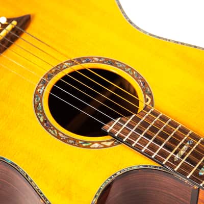 Dean ERSES Acoustic Guitar Owned by Dave Mustaine image 10
