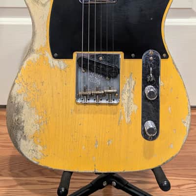 Fender Custom Shop LTD 1951 Telecaster Super Heavy Relic 2021 - Aged Nocaster Blonde image 1