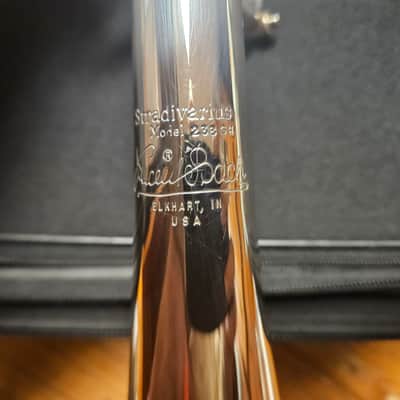Bach C180SL238GH Heavy C-Trumpet! Vented Valves, Custom Loose Slides! image 11