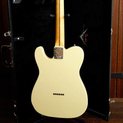 Fender Custom Shop Custom Classic Telecaster Vintage White Electric Guitar 2009 image 12