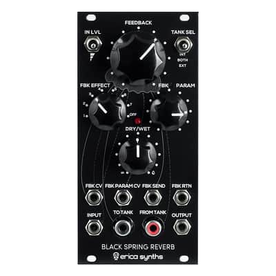 Erica Synths Black Spring Reverb Eurorack Module image 3