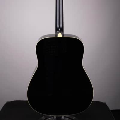 Yamaha FG-TA TransAcoustic Dreadnought Acoustic-Electric Guitar - Black image 4