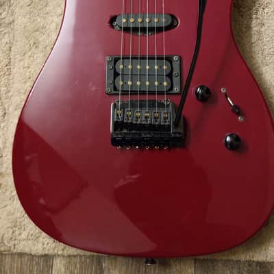 Westone Strat 80's Kahler bridge Burn Red image 3
