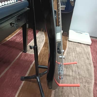 Washburn Bantam Series XB-100 Bass Guitar w/ Case - Black image 8