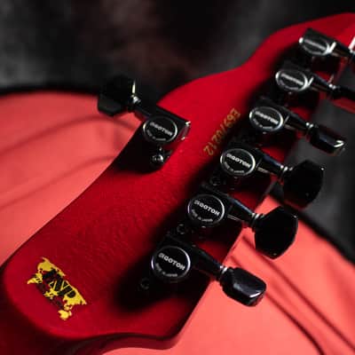 ESP E-DR-II-7st (DIR EN GREY Die Signature MODEL) - See Thru Dark Red image 13