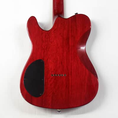 Fender Special Edition Custom Telecaster HH - Crimson Red Transparent image 9
