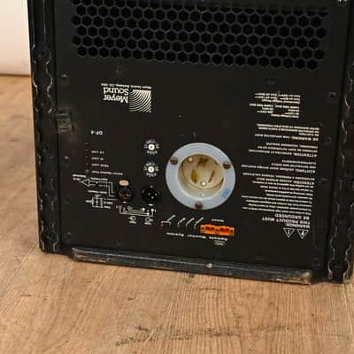Meyer Sound DF-4 Medium-Throw Down Fill Self-Powered Loudspeaker CG01VYZ *ASK FOR SHIPPING* image 7