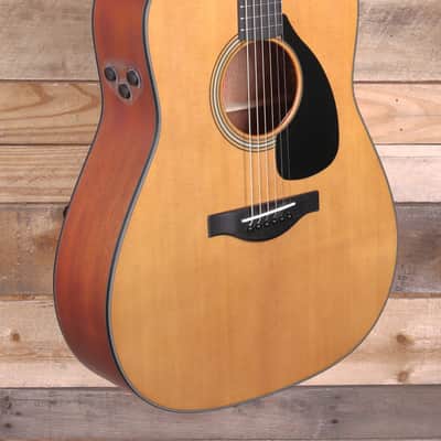 Yamaha FGX3 Red Label Acoustic/Electric Guitar Natural w/ Case image 2