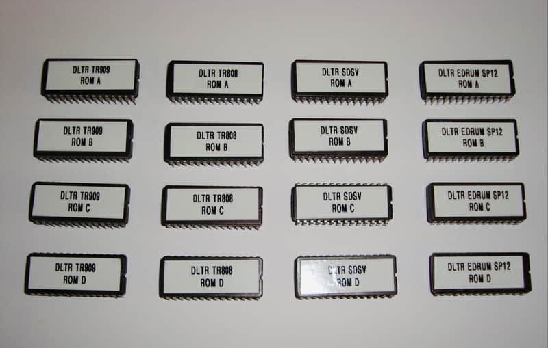 Custom EMU SP-12 Eprom Drumkit Set For The Emu Drumulator image 1