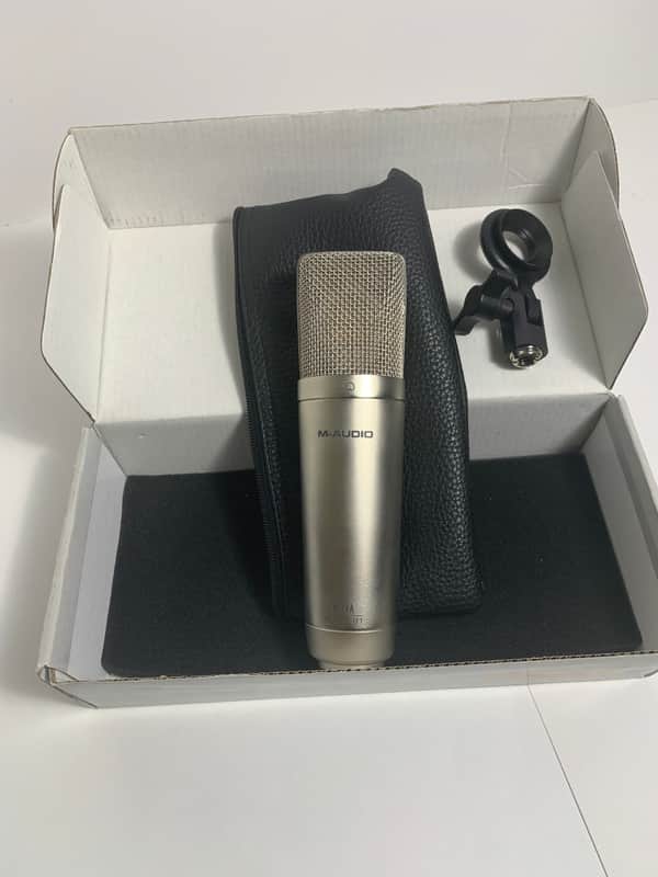 M-Audio Nova Cardioid Condenser Mic 2010s - Silver image 1
