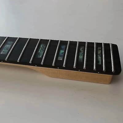 Glossy Finish Guitar Maple Tele Style Neck, 22 Frets Rosewood Fingerboard image 7