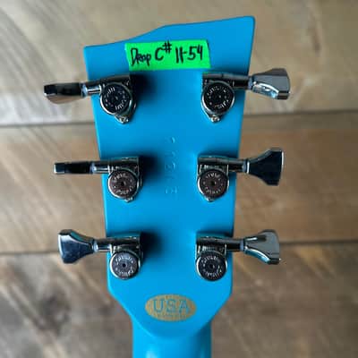 Used Dunable R2 (Riffs, Beards & Gear Guitar See Video!) - Satin Seafoam Turquoise image 10