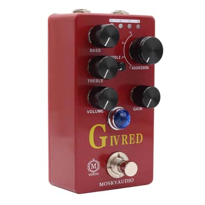 Mosky G IV RED Distortion/Overdrive/Preamp Pedal True Bypass,price include the import duty for US buyer,price include the import duty to US buyer image 4