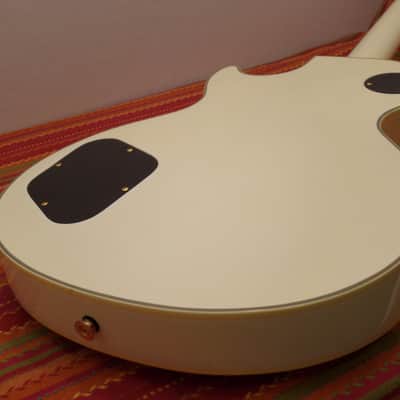 Burny Les Paul Custom Super Grade Vintage White MIJ Made in Japan CIJ image 8